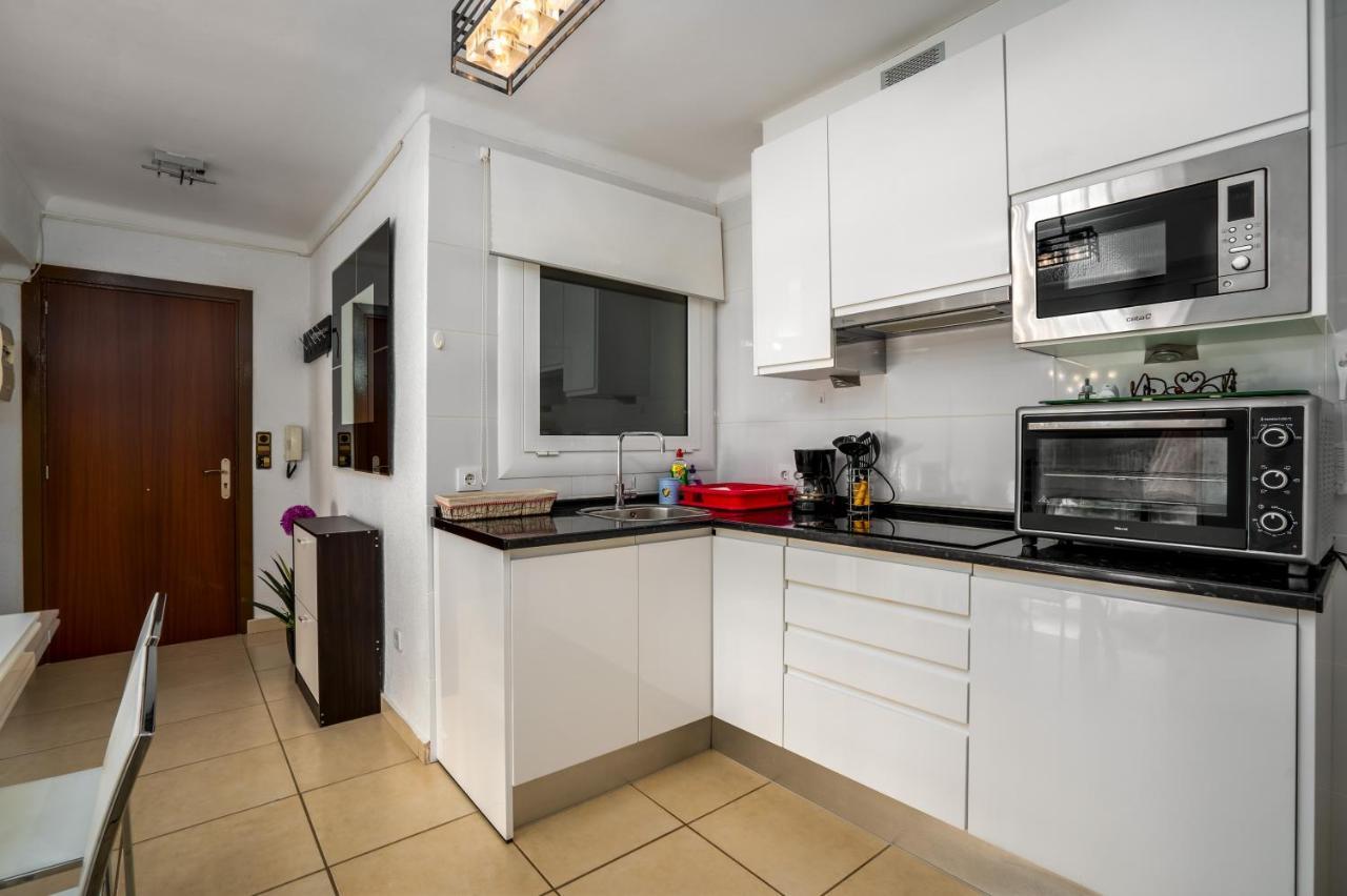 Apartamento Welcs Emp 018 Con Terraza Frente Al Mar Apartment Емпуриабрава Екстериор снимка